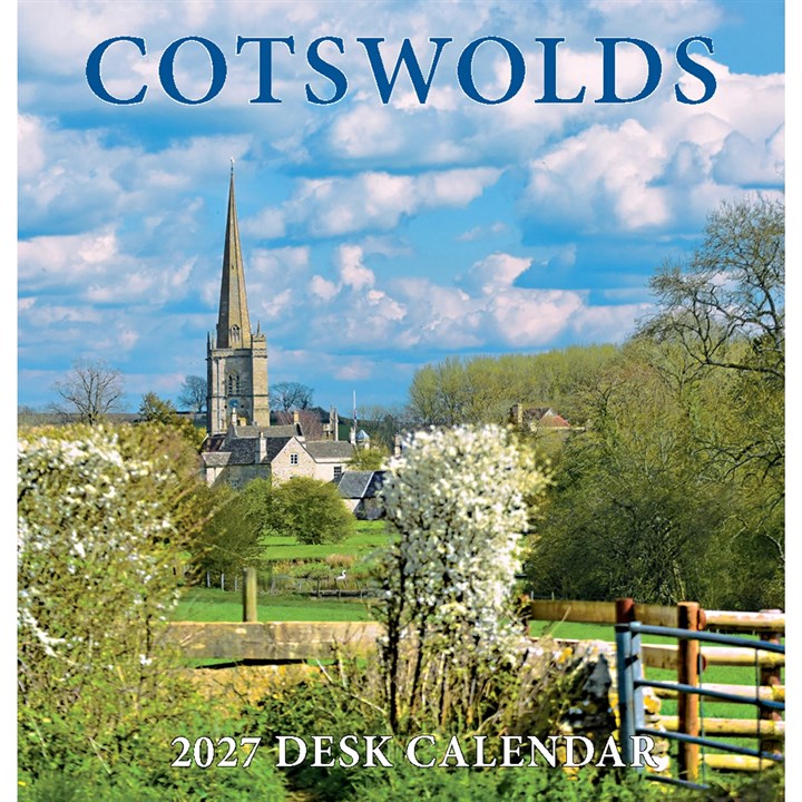 Cotswolds Desk Calendar 2027