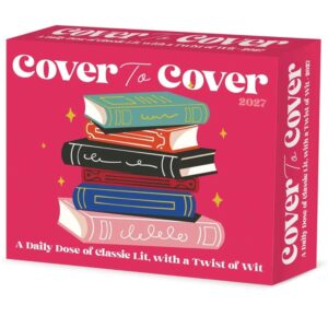 Cover to Cover Desk Calendar 2027