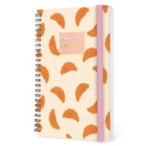 Croissant Large Week-To-View Spiral A5 Diary 2027