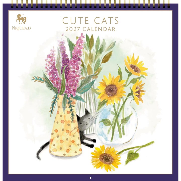 Cute Cat's Calendar 2027