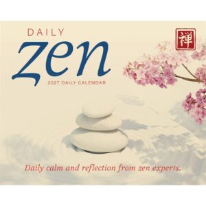 Daily Zen Desk Calendar 2027