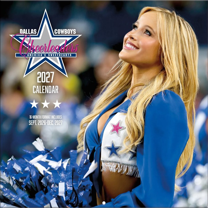 Dallas Cowboys Cheerleaders Calendar 2026 - 2027