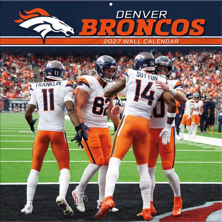 Denver Broncos NFL Calendar 2027