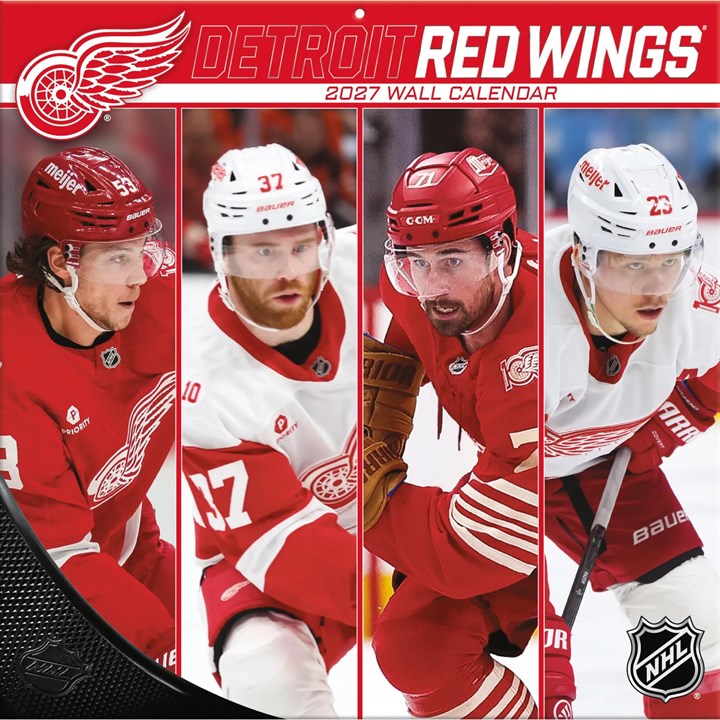 Detroit Red Wings NHL Calendar 2027