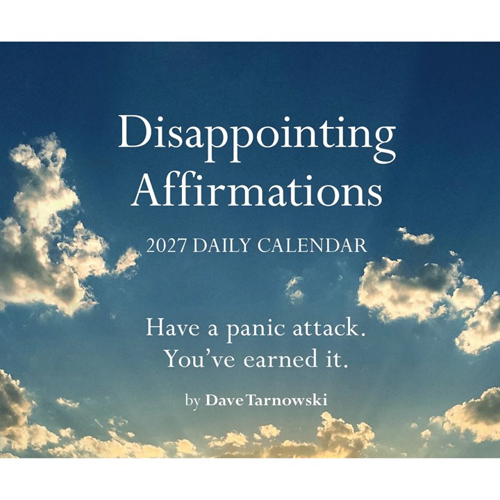 Disappointing Affirmations Desk Calendar 2027