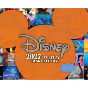 Disney Animation Desk Calendar 2027