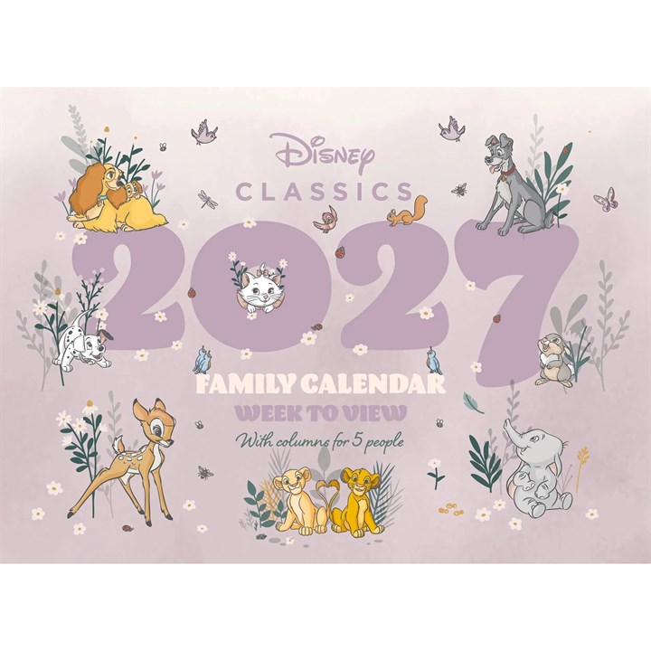 Disney Classics A4 Family Planner 2027