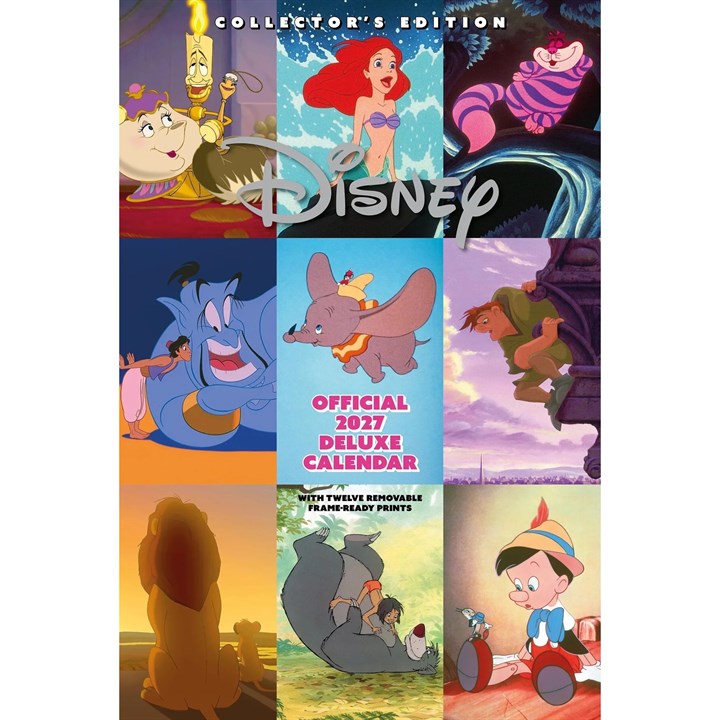 Disney Classics Collector's Edition A3 Calendar 2027