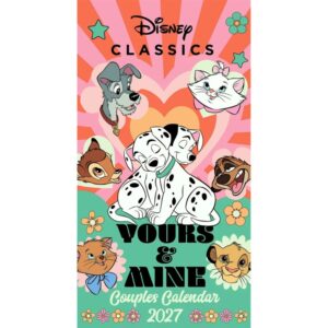 Disney Yours & Mine Deluxe Calendar 2027
