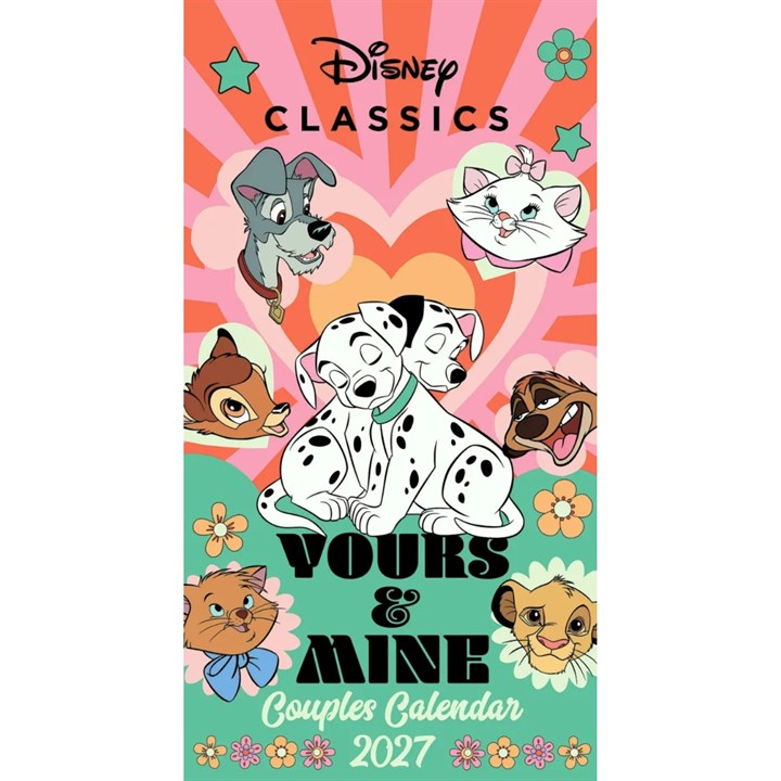 Disney Yours & Mine Deluxe Calendar 2027