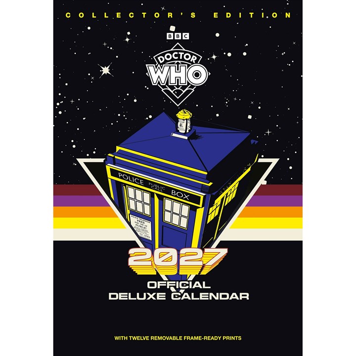 Doctor Who Collector's Edition A3 Calendar 2027