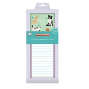 Dogs Magnetic Memo Pad