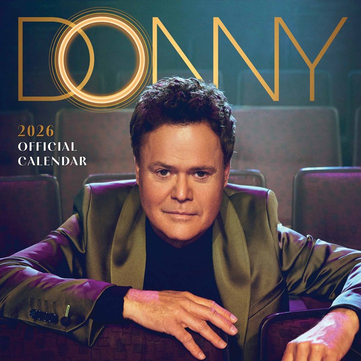 Donny Osmond Calendar 2026