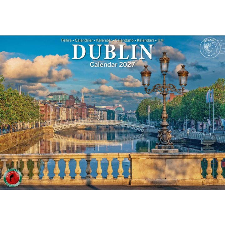 Dublin A4 Calendar 2027