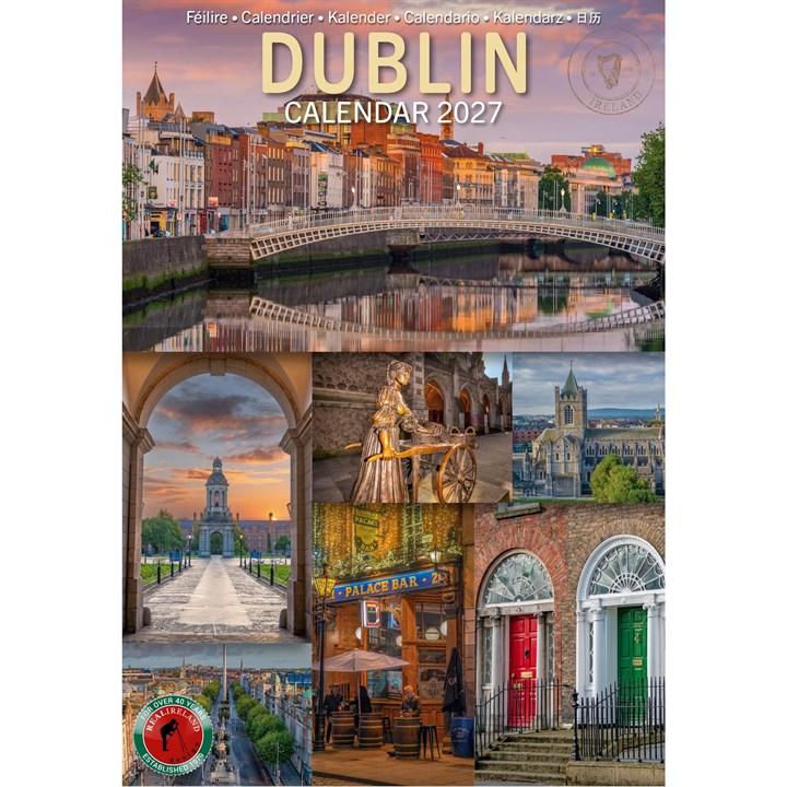 Dublin A5 Calendar 2027