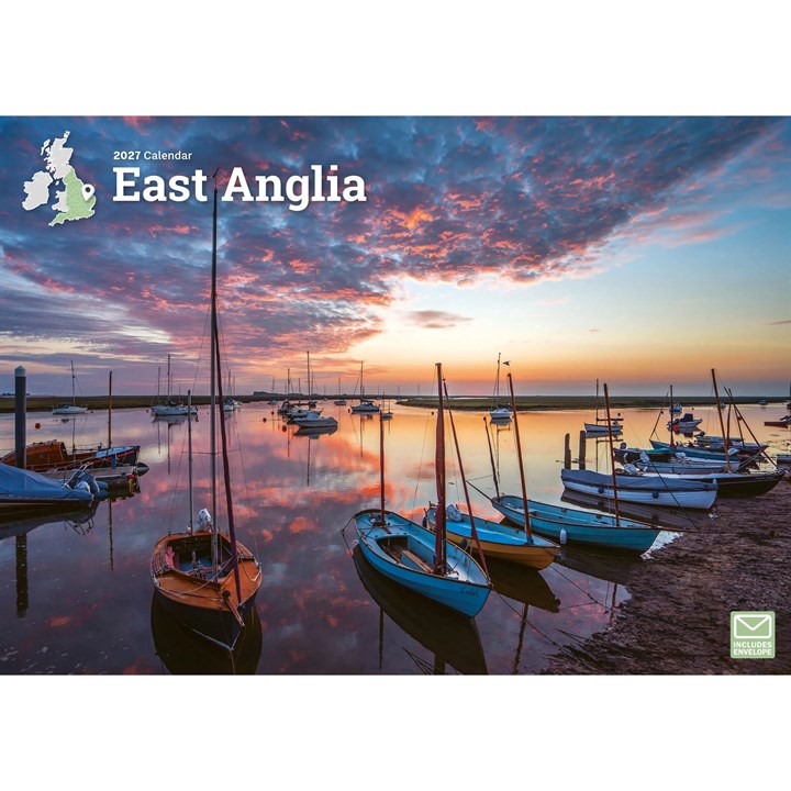 East Anglia A4 Calendar 2027