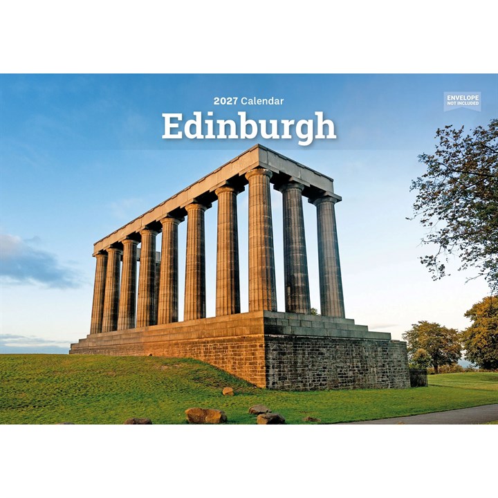 Edinburgh A5 Calendar 2027