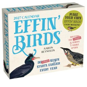Effin' Birds Desk Calendar 2027