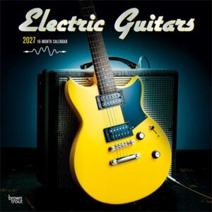 Electric Guitars Calendar 2027