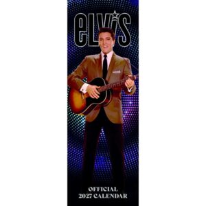 Elvis Presley Slim Calendar 2027