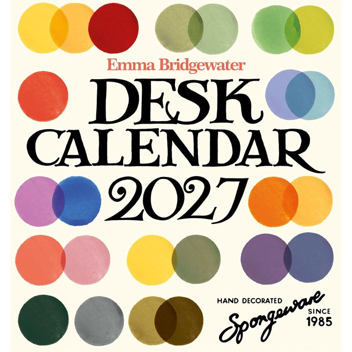 Emma Bridgewater Easel Desk Calendar 2027
