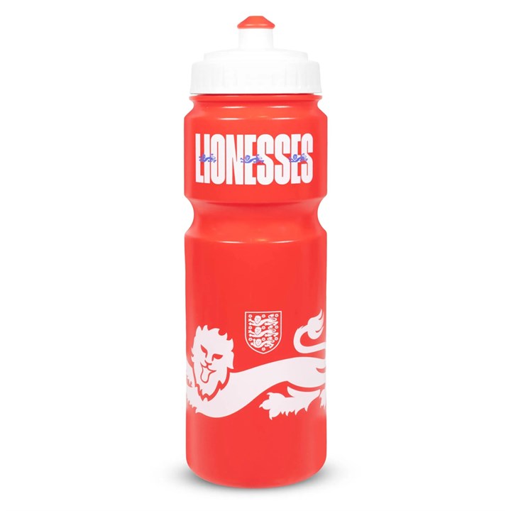 England Lionesses Red Water Bottle