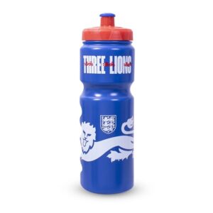 England Three Lions Blue Water Bottle