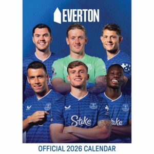Everton FC A3 Calendar 2026