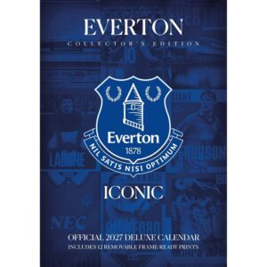 Everton FC Collector's Edition A3 Calendar 2027
