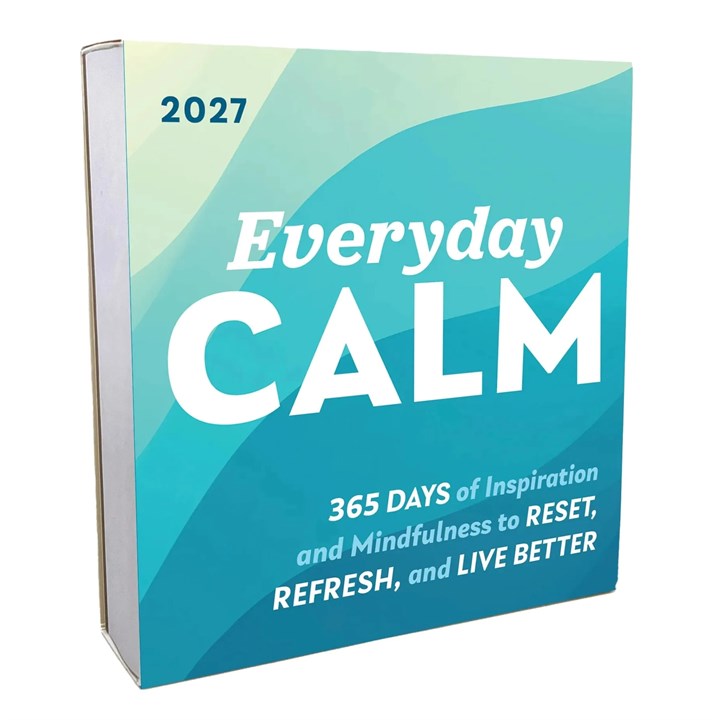 Everyday Calm Desk Calendar 2027