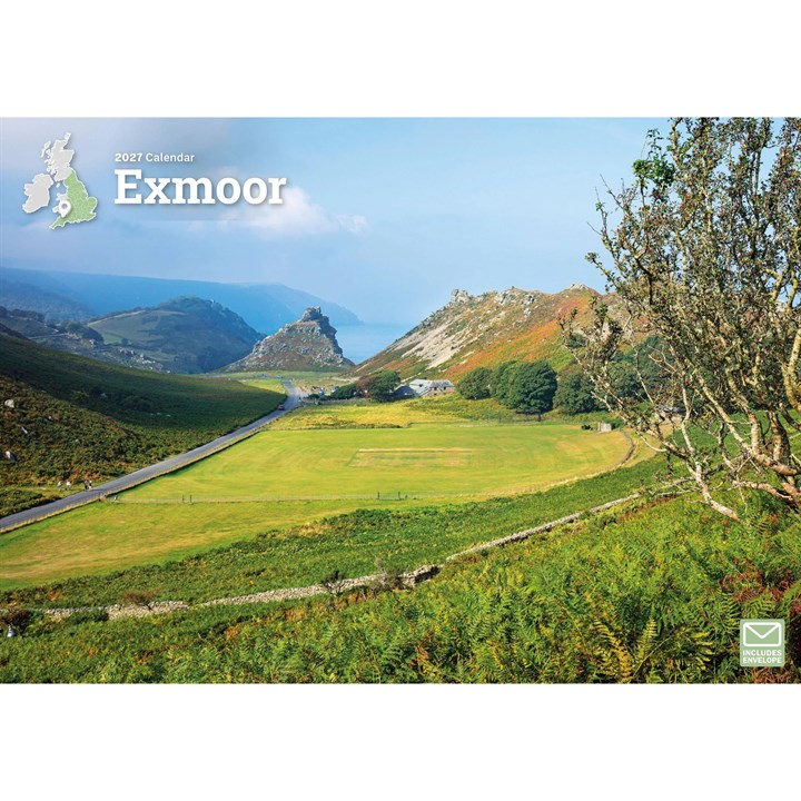 Exmoor A4 Calendar 2027
