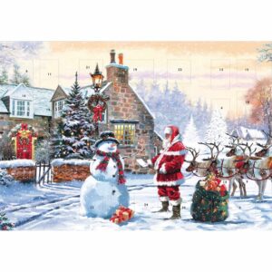 Father Christmas & Friends Landscape Traditional Advent Calendar