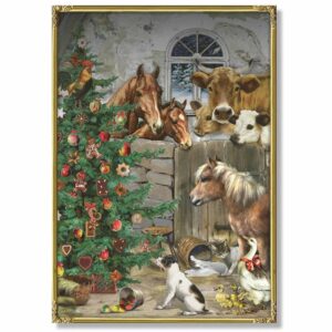 Festive Farm Traditional Advent Calendar