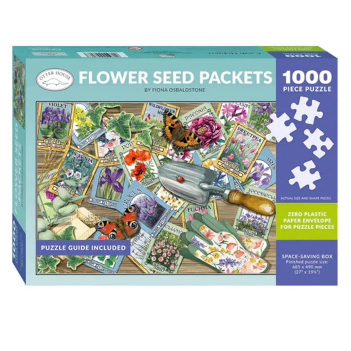 Flower Seed Packets Jigsaw
