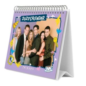Friends Easel Desk Calendar 2027