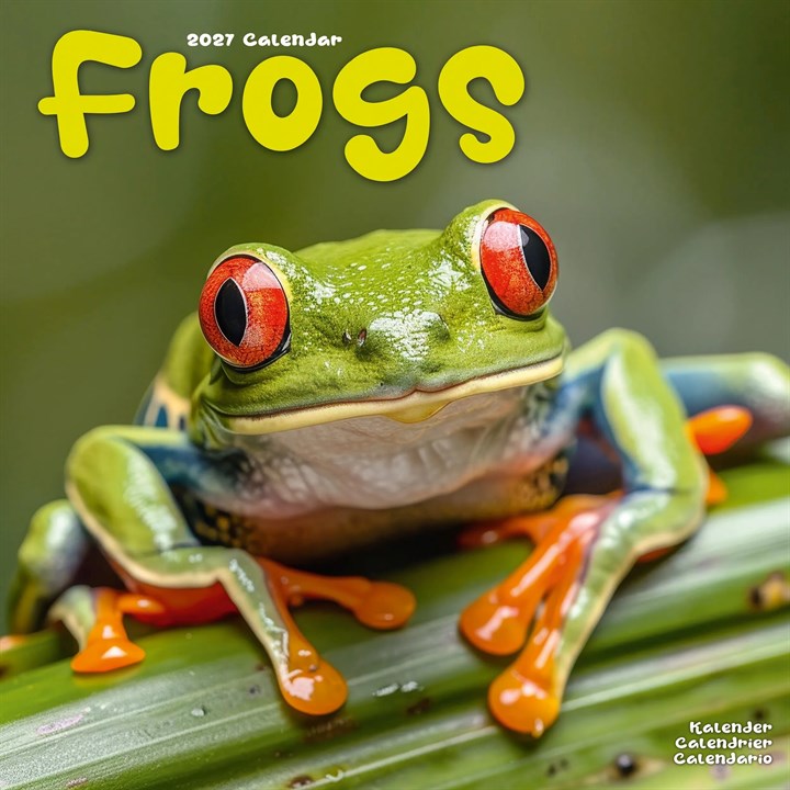 Frogs Calendar 2027