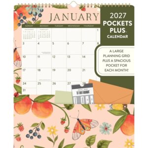 Fruit & Floral Deluxe Pockets Plus Deluxe Calendar 2027