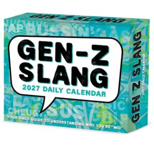 Gen Z Slang Desk Calendar 2027