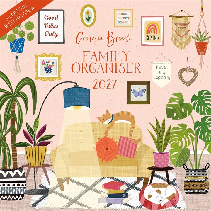 Georgia Breeze Family Organiser 2027