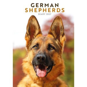 German Shepherds A5 Diary 2027