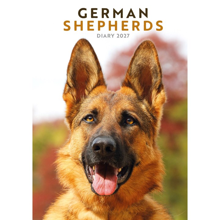 German Shepherds A5 Diary 2027