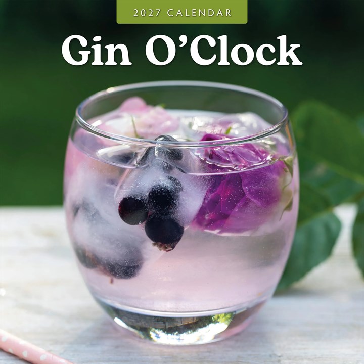 Gin O'Clock Calendar 2027