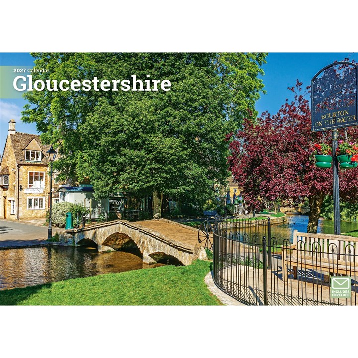 Gloucestershire A4 Calendar 2027