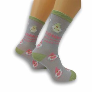 Gonks Just Wanna Have Fun Socks - Size 4 - 8