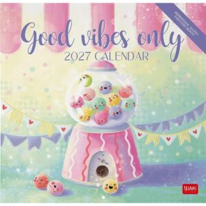 Good Vibes Only Calendar 2027
