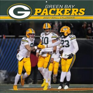 Green Bay Packers NFL Calendar 2027