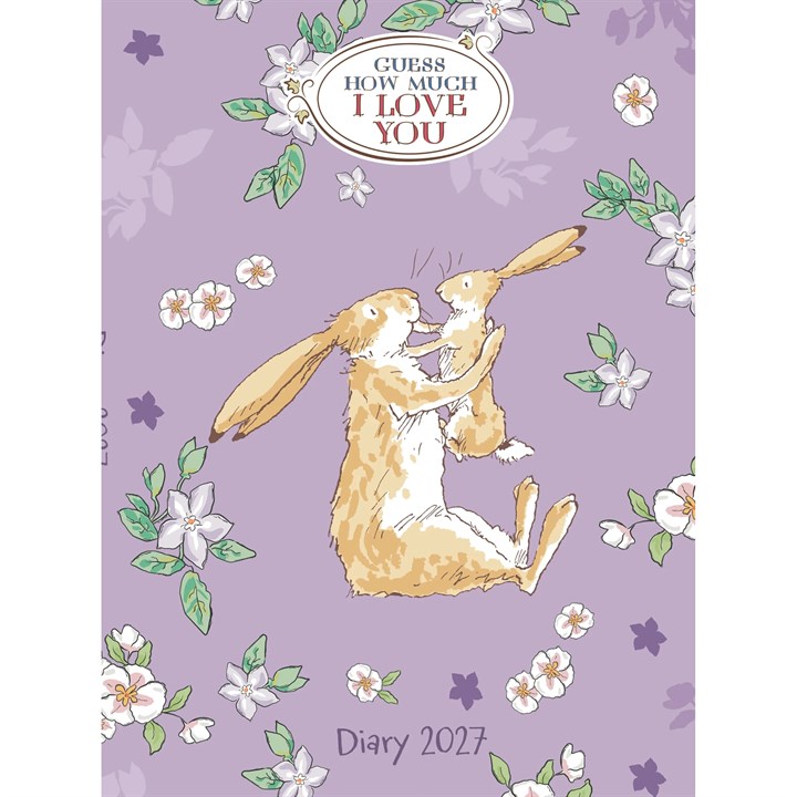 Guess How Much I Love You A6 Diary 2027