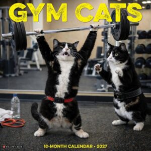 Gym Cats Calendar 2027