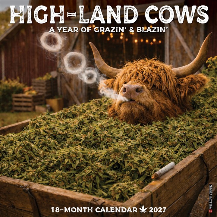 HIGH-land Cows Calendar 2027