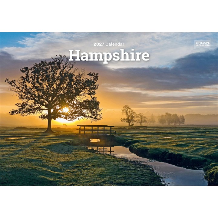 Hampshire A5 Calendar 2027